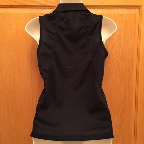 NEW Lacoste Blk Navy Polo Devanlay Tank Top 36 S 4 - Picture 6 of 16